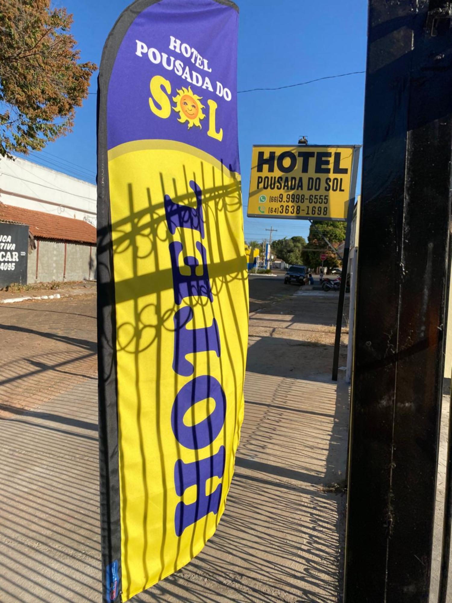 Hotel Pousada Do Sol II Aragarcas 外观 照片